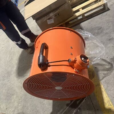 ติดผนัง กันระเบิด อลูมิเนียมสับสนอง Axial Fan Blower สําหรับโรงไฟฟ้า