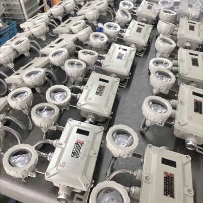 Ex Code Ex Db IIC T6 Gb Explosion Proof LED Flood Light Customizable Ideal Oil Gas Zone1 Hazardous Area Lighting Solution