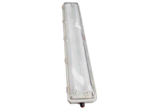 โคมไฟเชิงเส้นสำหรับพื้นที่อันตราย IP66 ระดับการป้องกันสภาพแวดล้อม WF2, ไฟแถบที่ได้รับการรับรอง Ex Tb IIIC T80°C Db สำหรับโรงงานอุตสาหกรรมปิโตรเคมี