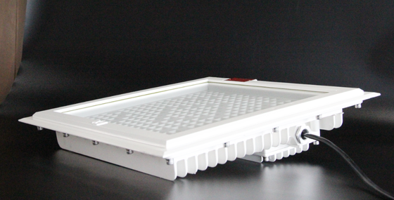 ไฟฟ้า LED กันระเบิด ไฟฟ้าระบายน้ําแสงสว่างสูง 100-250W สูงสุด 5700K CCT การรับประกันการใช้งาน 5 ปี สําหรับพื้นที่อันตรายของสถานีน้ํามัน