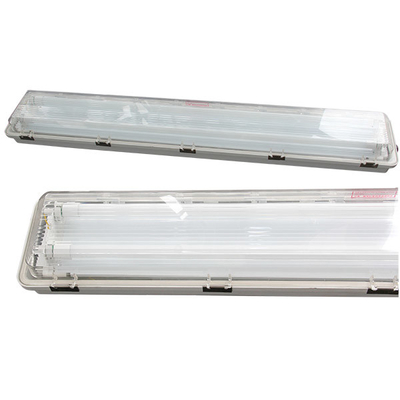 หลอดไฟ LED ทนระเบิด 2x48" - 115lm/W ตัวเรือน ABS สำหรับพื้นที่อุตสาหกรรมอันตราย