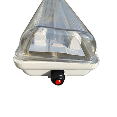 แสงไฟ LED เส้นเส้น 100lm/w ที่มีความเสี่ยง กันระเบิด IP66 อุตสาหกรรมที่มี 2 ท่อ