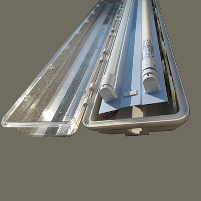 ไฟ LED แบบป้องกันการระเบิด IP66 สำหรับพื้นที่อันตราย หลอดไฟ 220V T5 T8 ATEX