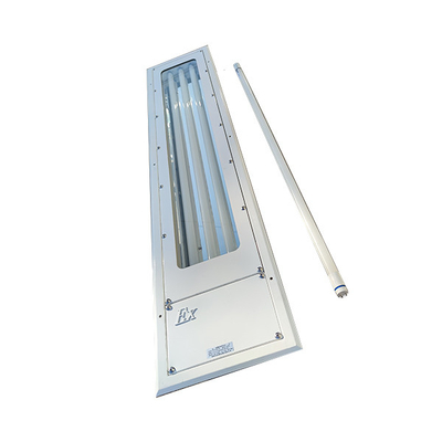 IP66 18w 36w 54w 72w กันระเบิด LED ไฟเส้นเพดานหรือฝังสําหรับแสงที่อันตราย