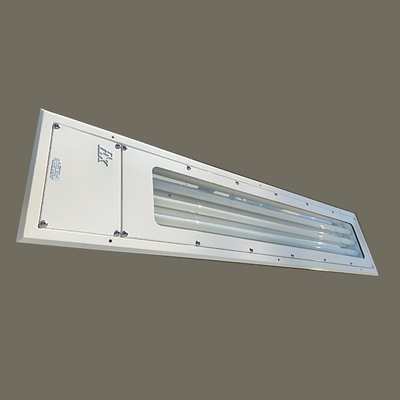 0.6M 1.2M 100LM/W สาย LED กันระเบิด 36w โคมไฟอุตสาหกรรมปลอดภัย T6 LED เหล็ก กันระเบิด สายแสง