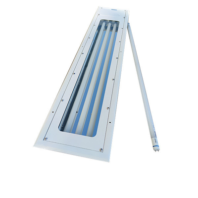 IP66 18w 36w 54w 72w กันระเบิด LED ไฟเส้นเพดานหรือฝังสําหรับแสงที่อันตราย