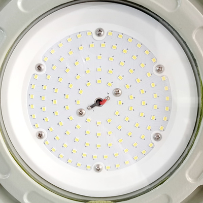ไฟ LED High Bay ป้องกันการระเบิดแบบแขวน UFO 100W 200W 60W ทนต่อการกัดกร่อน Tri Proof สำหรับอุตสาหกรรม
