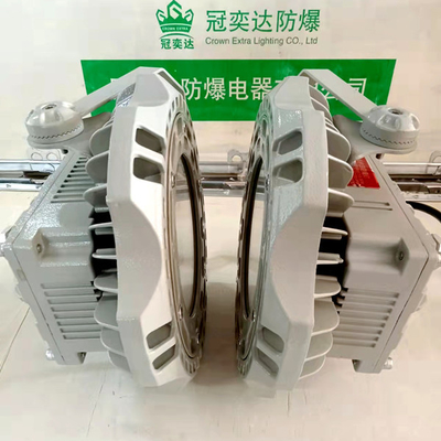 ประสิทธิภาพอุตสาหกรรม 150w 135lm / w ความประสิทธิภาพการระเบิด Proof High Bay Light สําหรับปิโตรเลียม, พื้นที่แก๊ส