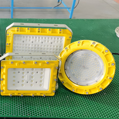 กลางแจ้ง IP66 LED High Bay Light Proof Explosion Certified For Hazardous Work Areas ถ่านหินเหมืองก๊าซธรรมชาติ น้ํามัน ประหยัดพลังงาน ทนทาน