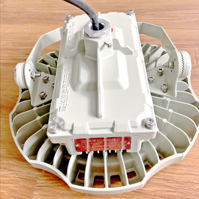 100W โลเตจ AC100 ~ 277V Ex Db Eb IIC โลเตจอัดระเบิด ไฮเบย์ ไลท์สําหรับแสงอุตสาหกรรม