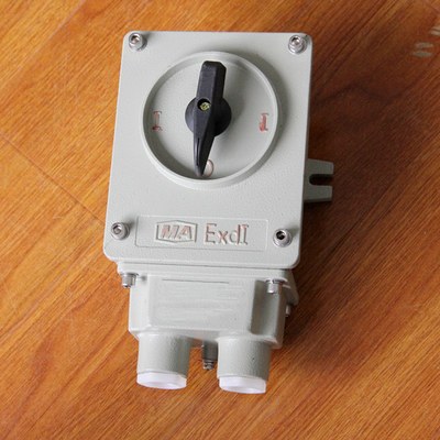 ระดับการป้องกันระดับสูง สวิตช์กันระเบิด IP65 ความดัน 220V/380V