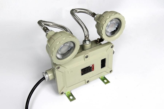 2*3Watt 5500-6500K IP66 ไฟฉุกเฉินกันระเบิด โซน 1, 2 &amp; โซน 21, 22