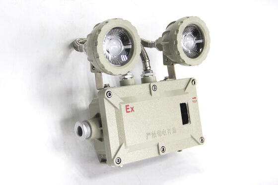 ไฟฉายฉุกเฉิน Twin Spots เวลาฉุกเฉิน 90 นาที ไฟฉายฉุกเฉิน Led Explosion Proof 2-3W Double Twin Head