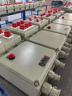 กล่องเทอร์มินัลกันระเบิดสำหรับติดตั้งบนผนัง กล่องหุ้มไฟฟ้ากันน้ำระดับ IP66 ให้การป้องกันในสภาพแวดล้อมอุตสาหกรรมที่เป็นอันตราย